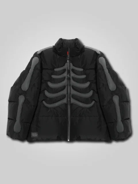 Very Cool Skull Puffer Jacket
