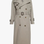 WARDROBE NYC double breasted belted trench coat