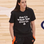 WNBPA Pay Us What You Owe Us Black T shirt