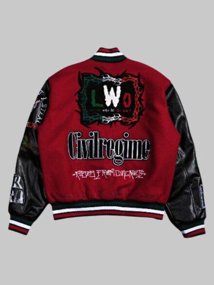 WWE LWO Jacket Red Black