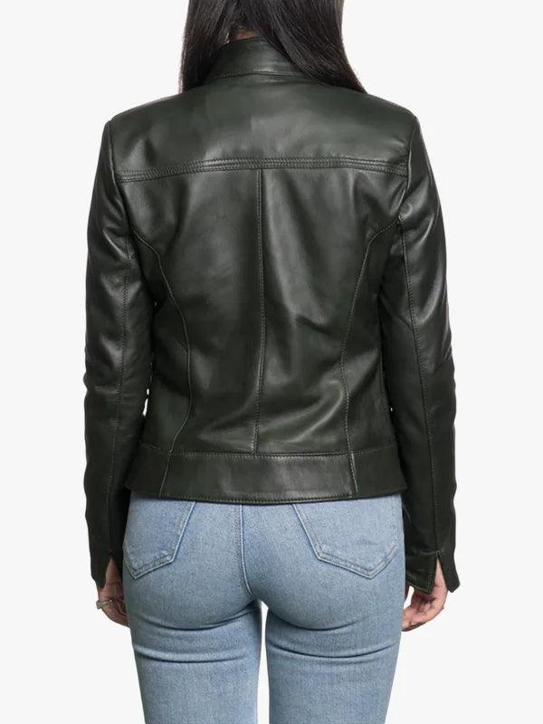 Women Dark Green Kelly Jacket