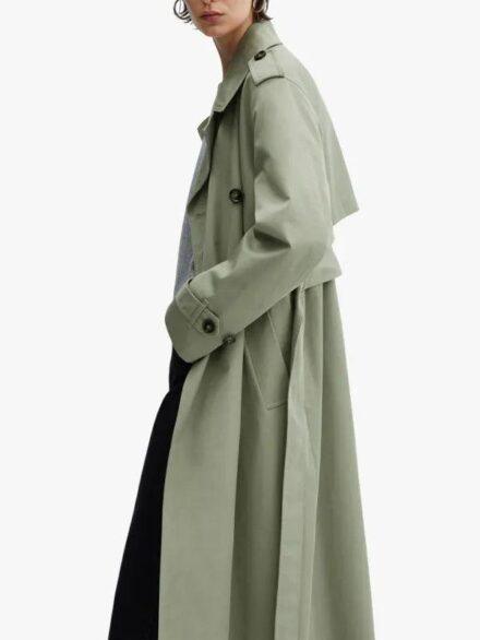 Women Double breasted trench coat