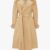 Women's Belted Wrap Trench Coat