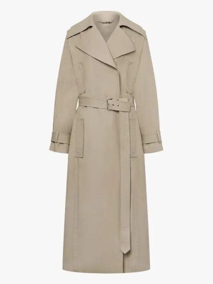 Women's Long Belted Overcoat