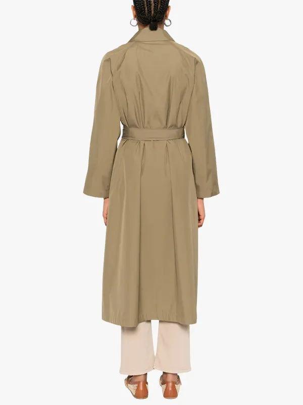 Women's Longline Single-Breasted Overcoat