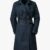 Women's Navy Trench Coat