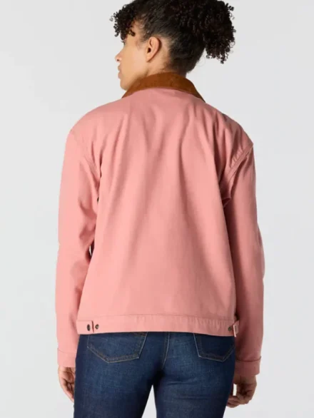 Womens Pink Carhartt Crawford Detroit Jacket