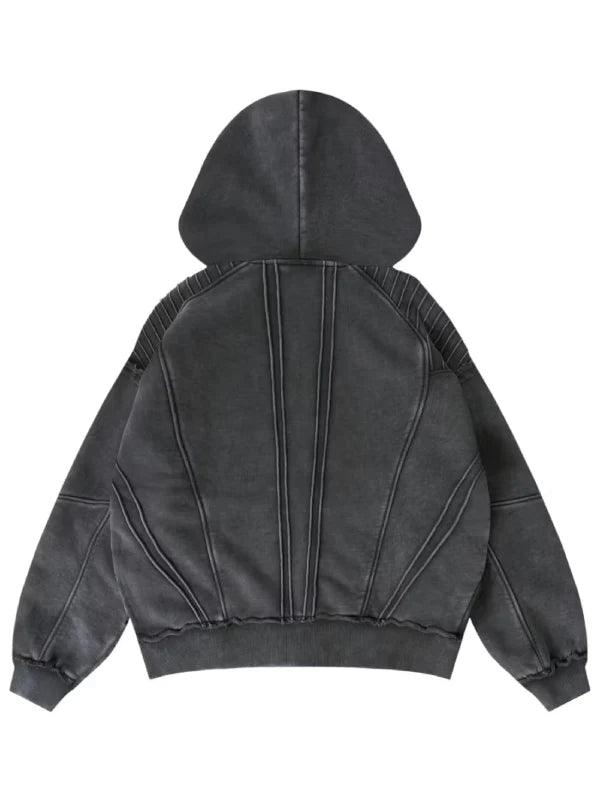 YoungLA x Batman Armored Hoodie Grey