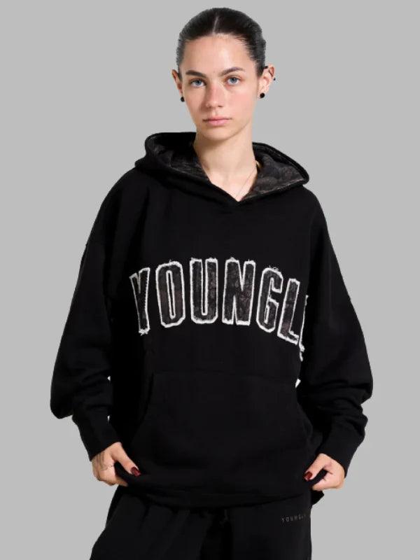 Youngla w551 hunting season hoodie black