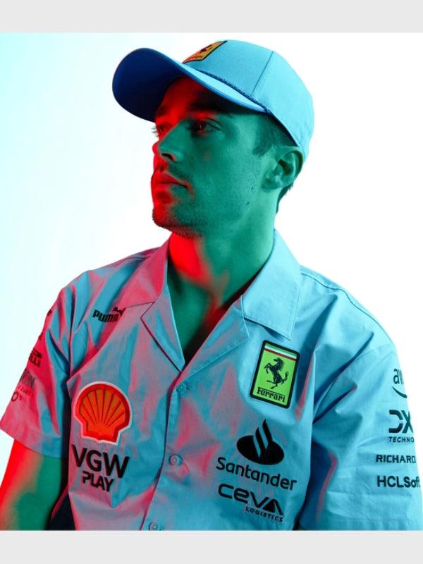 f1 ferrari blue miami shirt