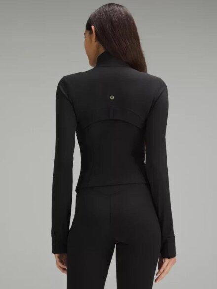 gold zipper lululemon jacket