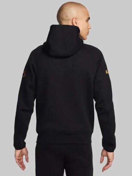 tech fleece hooded zip up training jacket fc barcelona 2024 25
