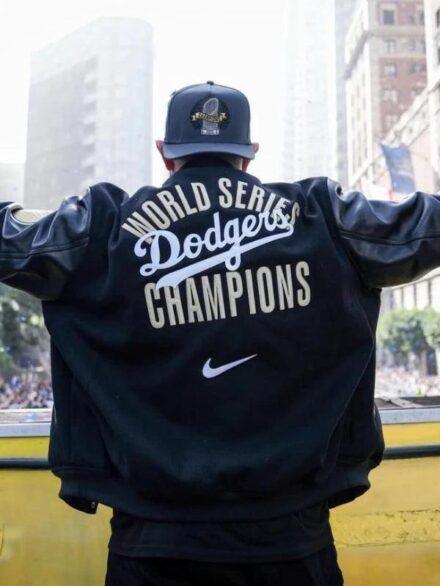 world series dodgers back to back champions jacket