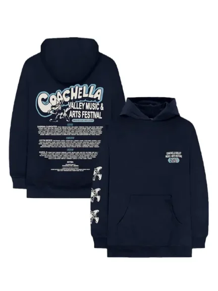 Coachella Desert Dog 2026 Lineup Hoodie