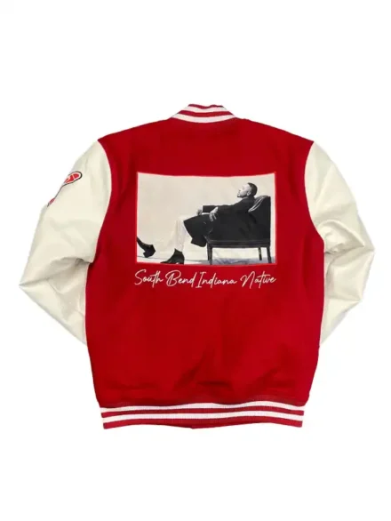 Death Row October London South Bend Indiana Native Varsity Jacket