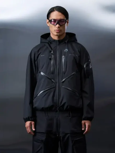 Hideo Kojima Acronym J91U-WS Drawbridge Jacket Black