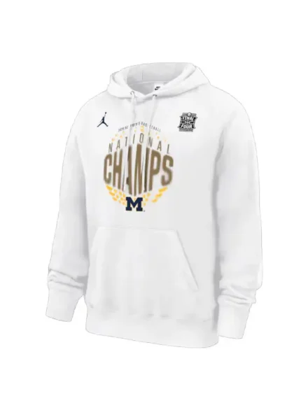Jordan Michigan Hoodie White