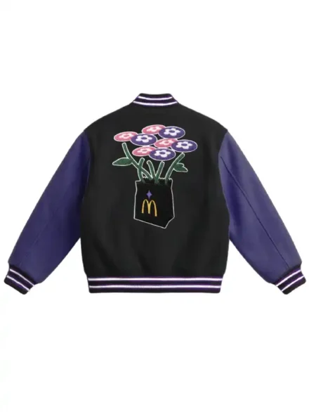 KPop Demon Hunters x McDonald's x Vandy The Pink Varsity Jacket