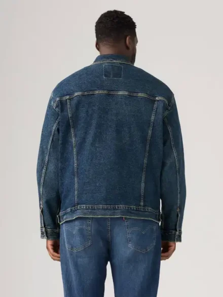 Levi's Men's Big & Tall Blue Denim Trucker Jacket