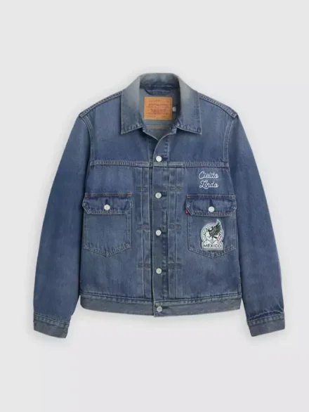 Levi’s Mexico Football Type II Jacket Blue