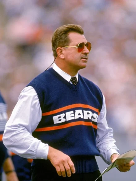 Mike Ditka Bears Sweater Vest