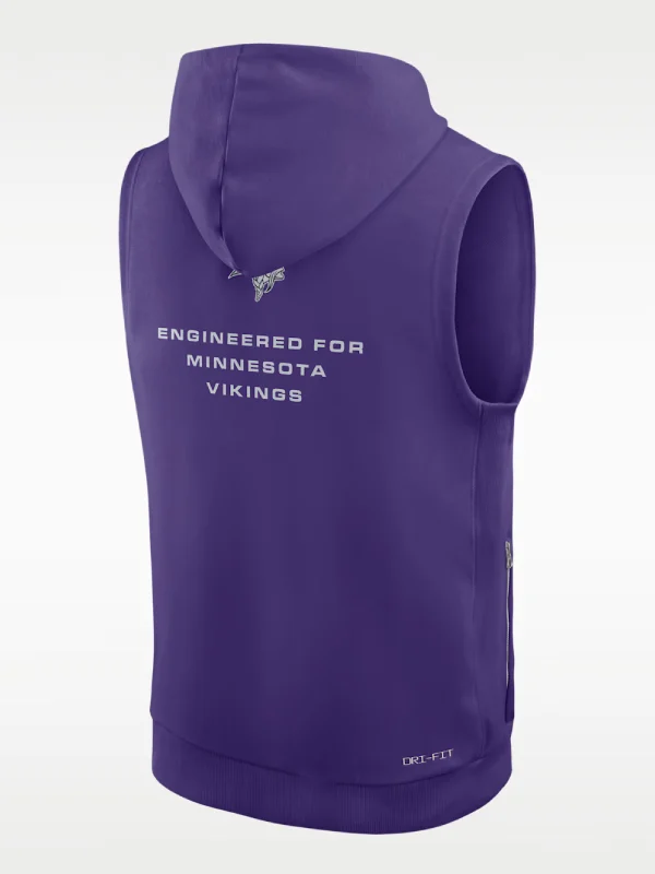 Minnesota Vikings Nike Sleeveless Hoodie