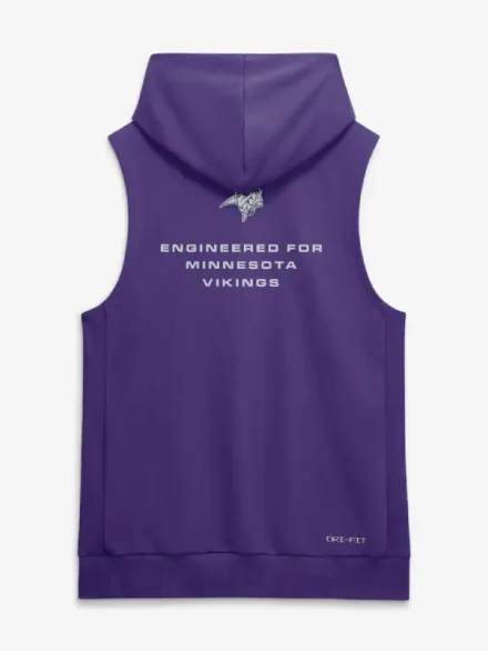 Minnesota Vikings Sleeveless Hoodie Nike