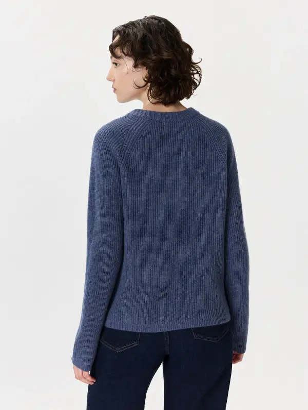 Quince Mongolian Cashmere Fisherman Sweater