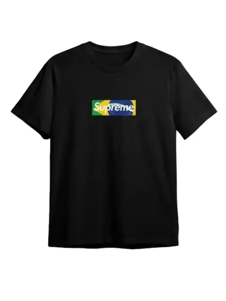 Supreme Brazil Box Logo T-shirt Black