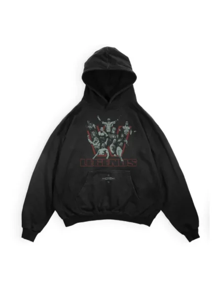 The Weeknd x WWE XO Legends Hoodie Black