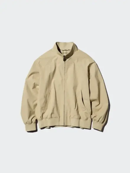 Uniqlo Harrington Jacket Beige