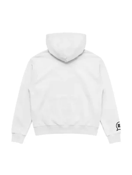 Vandy The Pink x KPop Demon Hunters x McDonald's White Zip-Up Hoodie