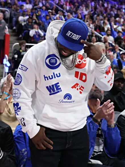 50 Cent White Hoodie