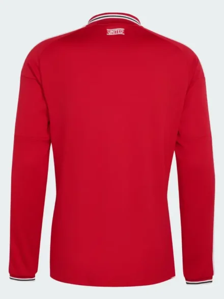 Adidas Manchester United Long Sleeve Jersey 26-27