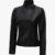 Arezzo Women’s Flap Closure Leather Biker Jacket