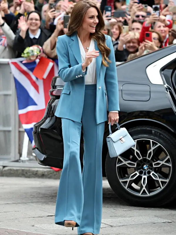 Blue Suit Kate Middleton