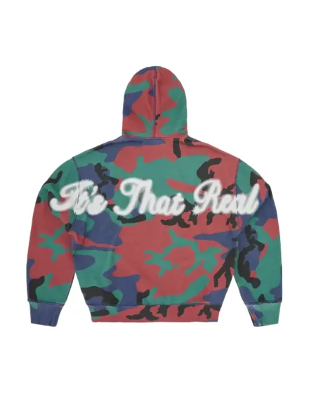 Corteiz Gabriel Moses Camo Zip Hoodie