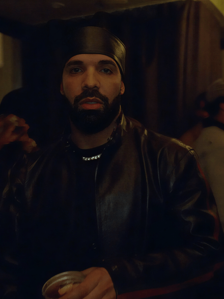 Drake Burning Bridges Gucci Leather Jacket