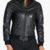 G155-Black Nappa Lamb Leather Jacket