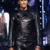 Gucci Resort 2027 Tom Brady Black Leather Jacket