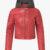Inferno Whirl Men’s Distressed Leather Jacket