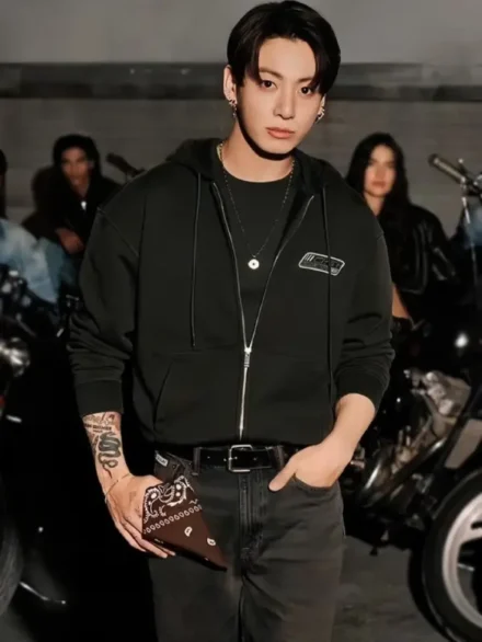 Jungkook x Calvin Klein Zip-Up Hoodie