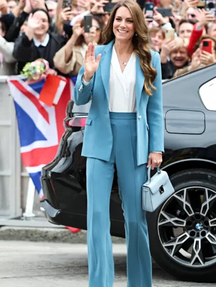 Kate Middleton Blue Suit
