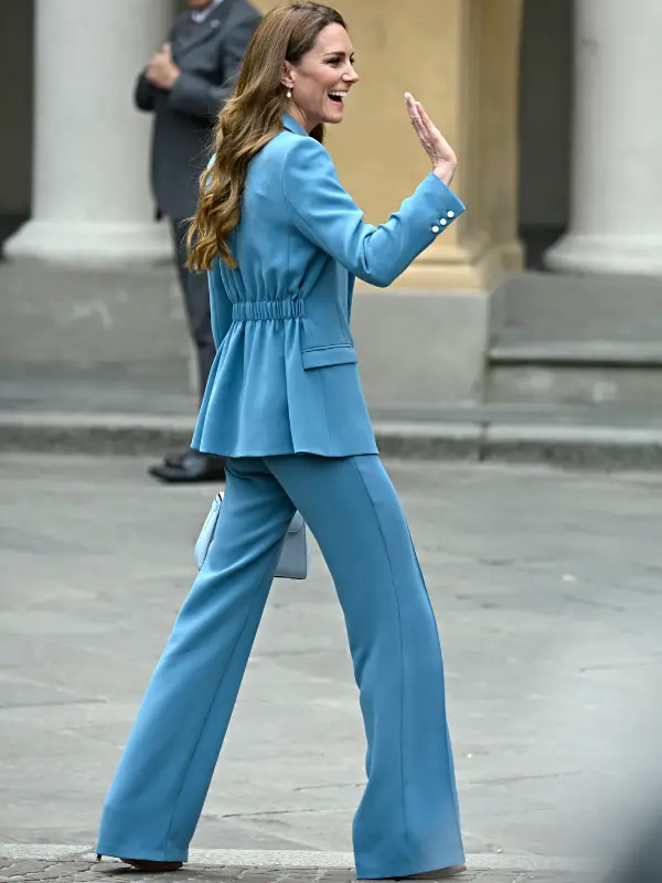 Kate Middleton Suit Blue