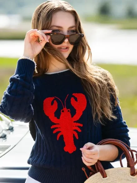 Lobster Cable Knit Sweater
