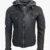 Men's Black leather jacket