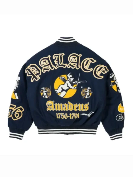 Palace Wolfgang NAVY Varsity Jacket