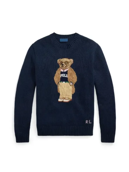 Ralph Lauren Polo Bear Sweater Blue
