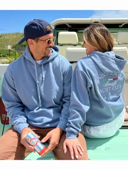 Saint Spritz Yacht Club Hoodie Blue