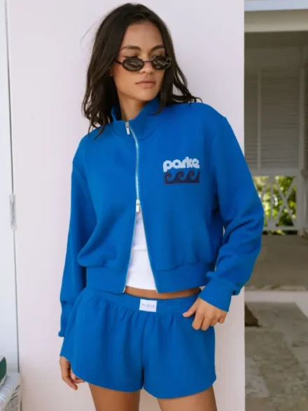 Summerland Parke Zip Up Mockneck